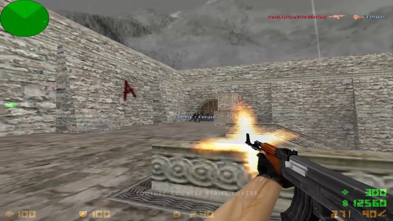 Игровой процесс Counter-Strike 1.6