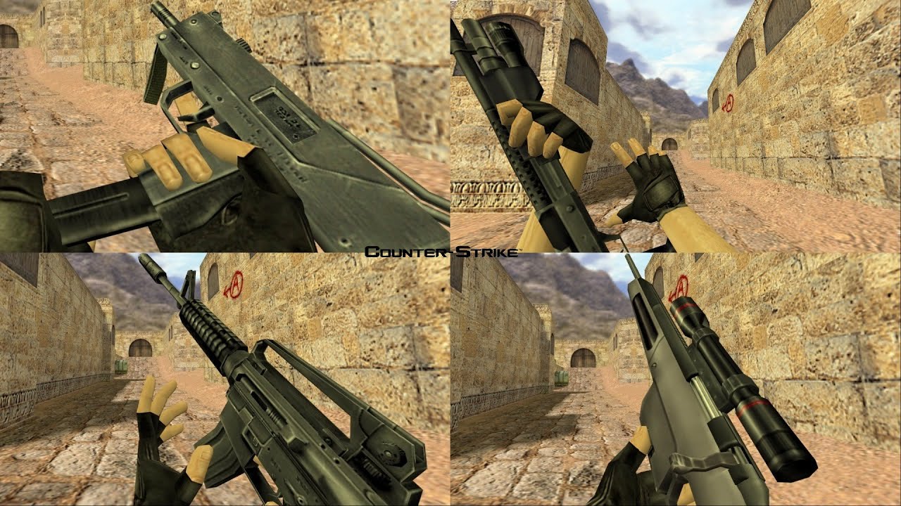 Оружие в CS 1.6